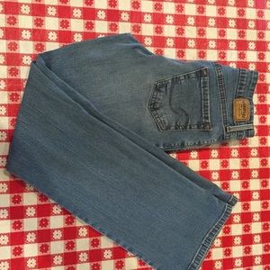 Vintage Levi's medium rise bootcut jeans, 8 short